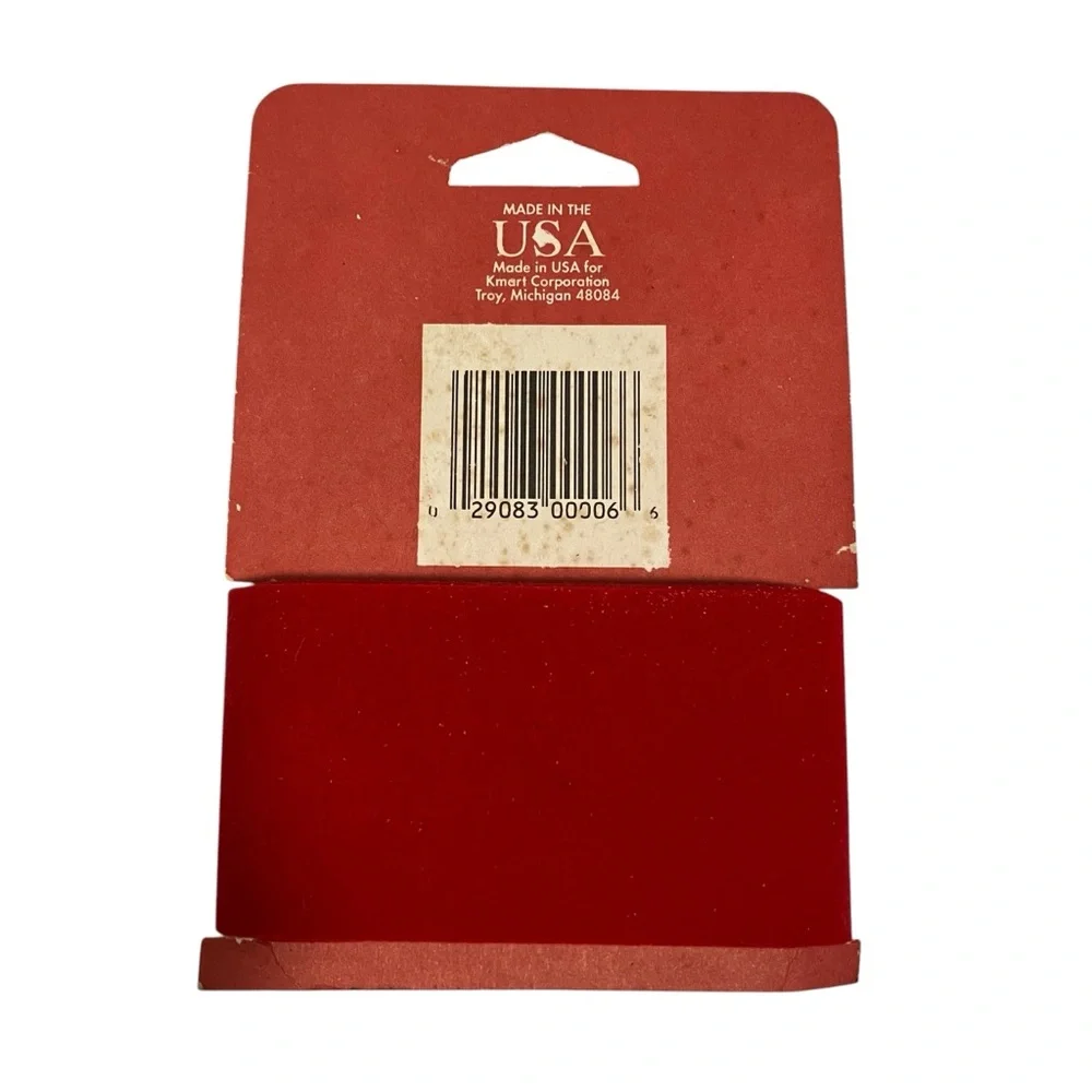 NEW Vintage Trim A Home Red Christmas Ribbon 2